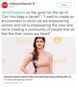 The Hollywood Reporter Tweet